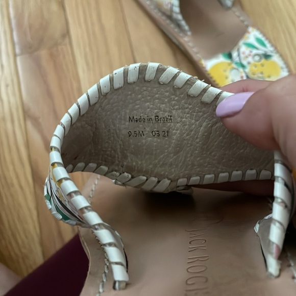 Jack Rogers Floral Sandals - Picture 6 of 6